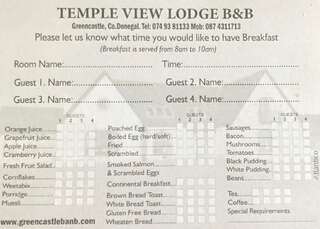 Гостевой дом Templeview Lodge Гринкасл Двухместный номер Делюкс с 1 кроватью-1