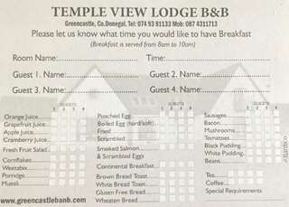 Гостевой дом Templeview Lodge Гринкасл Двухместный номер Делюкс с 1 кроватью-48